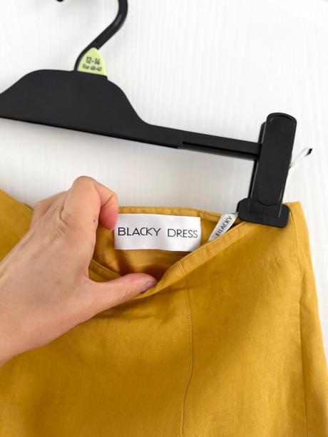 Jedinečný 3-dielny vintage komplet blacky dress, 42