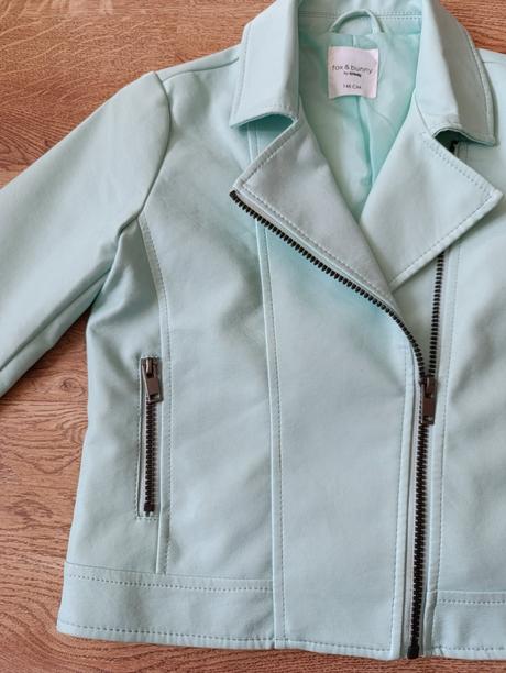 Mentolová koženka, fox & bunny,146