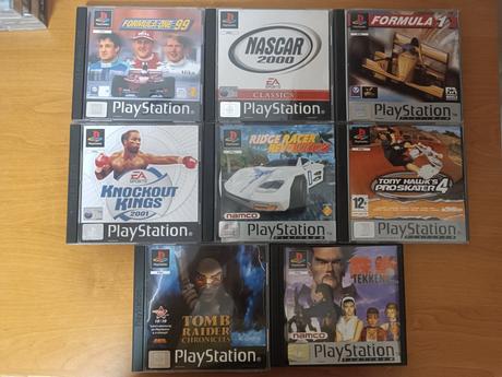 Hry na playstation 1, 