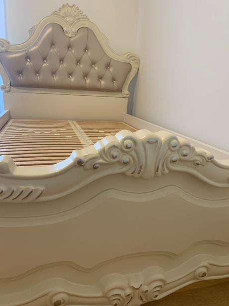 Posteľ 120x200 charme kolekcia la perle, šírka (cm): 120,dĺžka (cm): 200