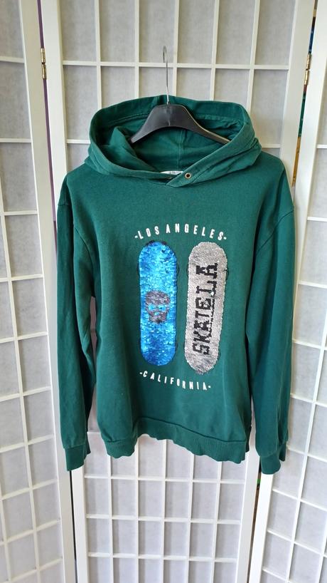 Pretáčacia mikina, h&m,158