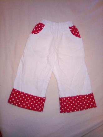 Letne bodkovane nohavice, 80