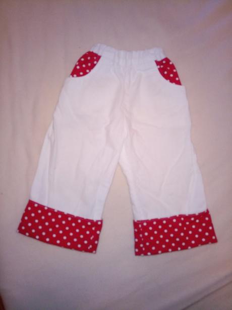 Letne bodkovane nohavice, 80