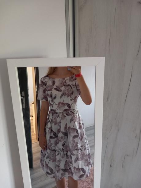 Kvetinové šaty, vero moda,s