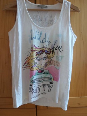 Patrizia pepe original stylove jedinecne tielko, s