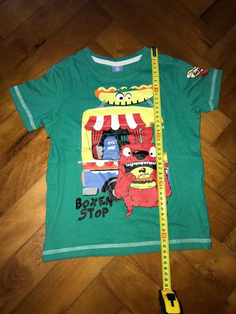 3 chlapčenské tričká - krátky rukáv - 110, 110