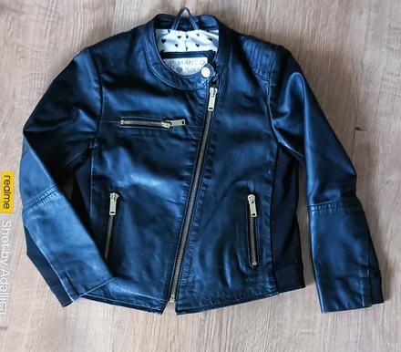 Kožená bunda sidovka 116, mango,116