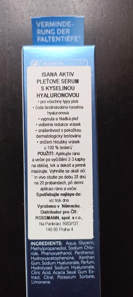 Isina serum na pleť, 