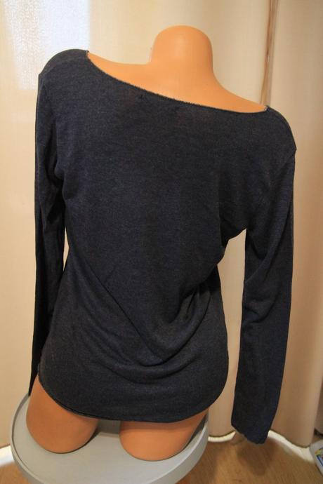 Tmavo modrý sveter, m/l, m