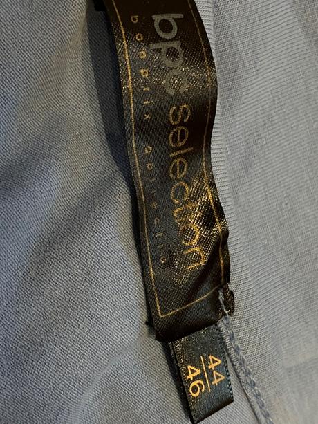 Dámske modré tričko s flitrami veľk.44-46, bonprix,xxl