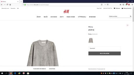 Mikina hm, mikina santa reserved, h&m,l / xxl