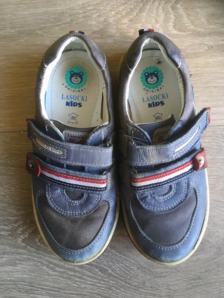 Kožené topánky zn.lasocki, veľ. 28, lasocki,28