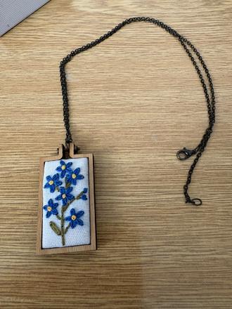 Prívesok - nezábudka,