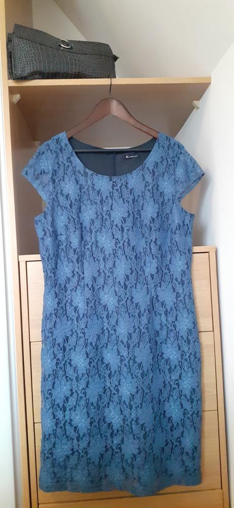 Šaty s pončom a kabelkou 46/48, xxl