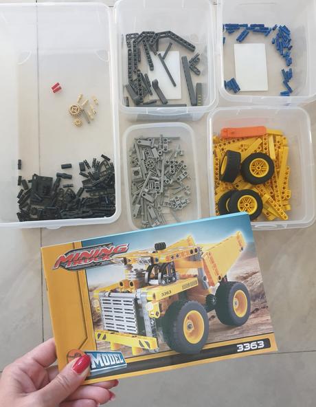 Skladačka - úplna kopia lega technic 42035, 