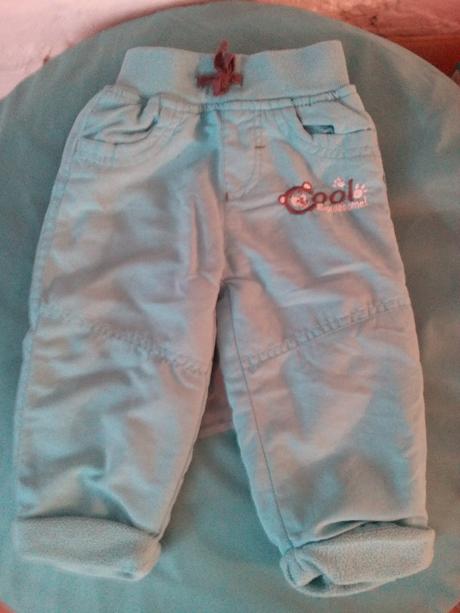 Zateplene nohavice c. 74, kik,74