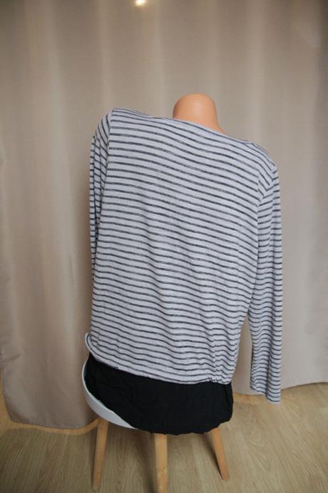 Pásikavý top xxl, xxl