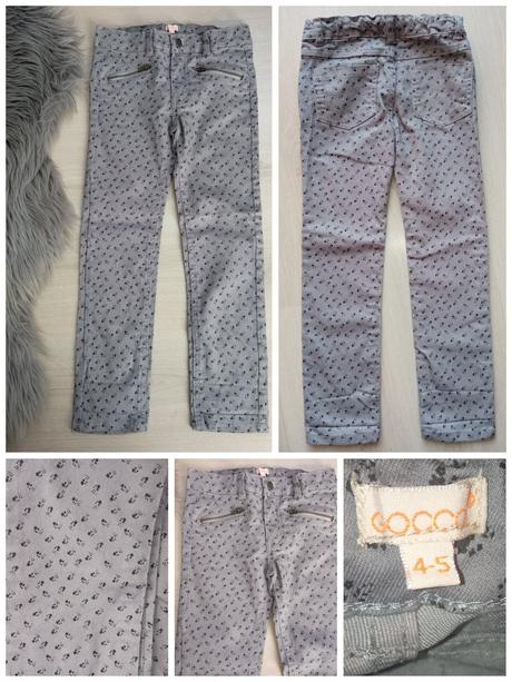 Dievčenské sivé rifle 4-5 r., 104