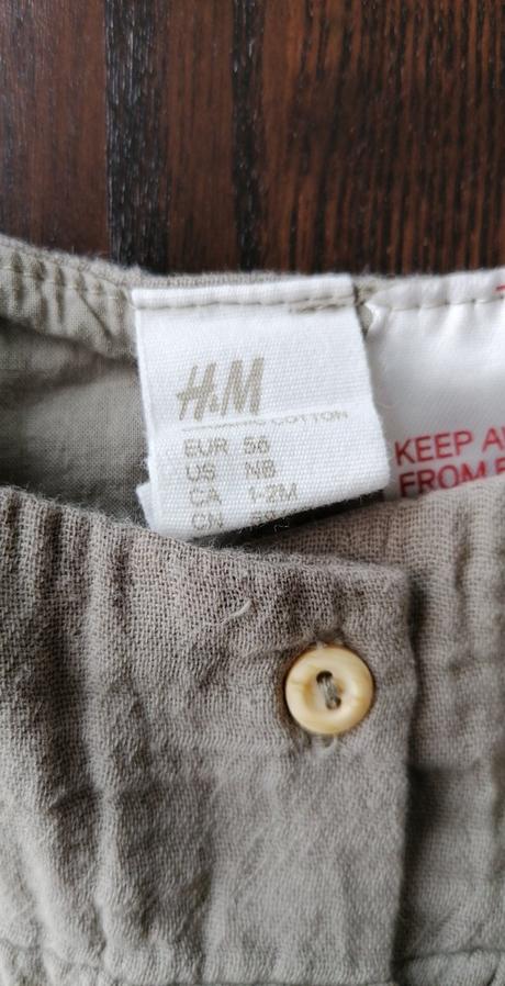 Muselinovy overal, h&m,56