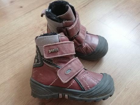 Kožené teplé čižmy/snehule bartek, bartek,23