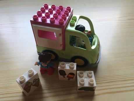 Lego duplo 10586 zmrzlinárska dodávka, 