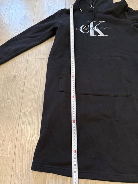 Mikinové šaty-mikina vratane posty, calvin klein,xs