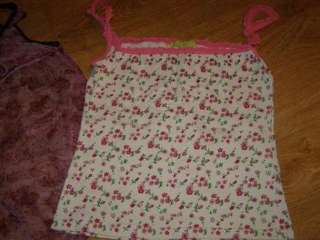 Od reserved kvetinkový top na spanie, s