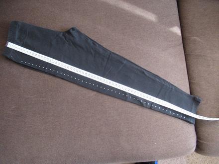 Legíny 3x 122/128 čierne, kiki&koko,122