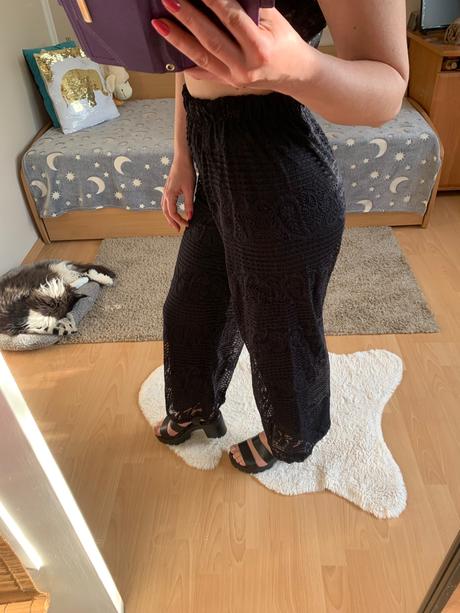 Dámske letné nohavice, s