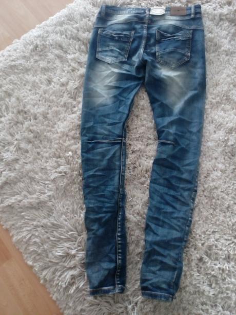 Skinny blue rags, 40