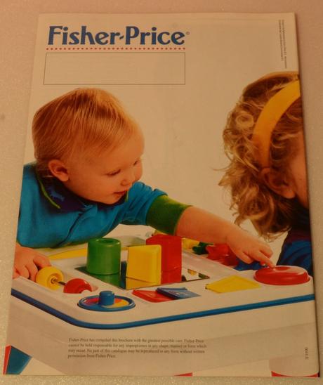 Retro katalóg - hračky fisher-price - 1994,