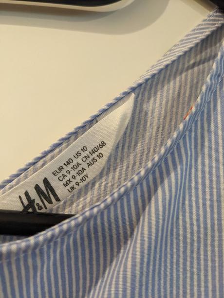 Ľahké šatičky, h&m,140