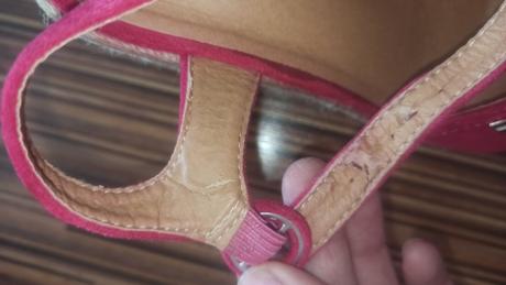 Sandale na vyvysenej platforme 38, 38