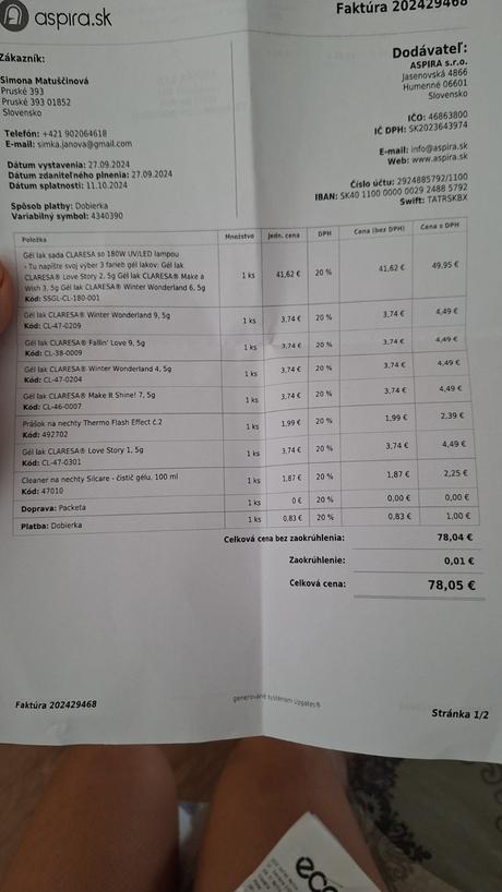 Set na gélové nechty, 