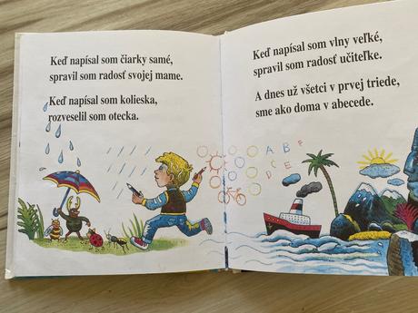 Krásna kniha riekanky z čítanky,