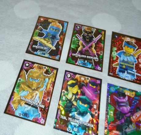 Ninjago lego karty,