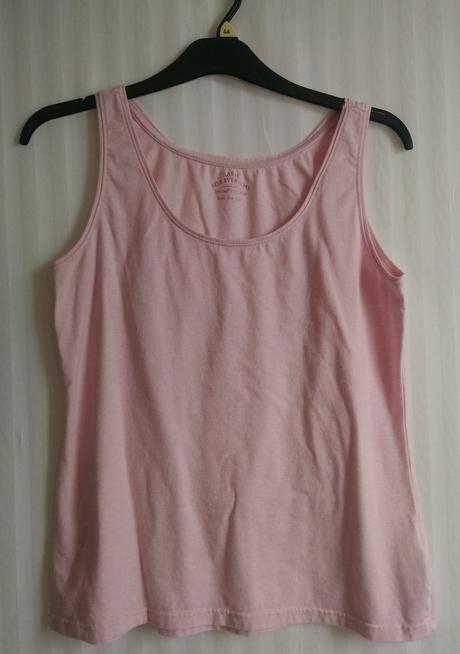 Dámsky ružový elastický top, janina, xl