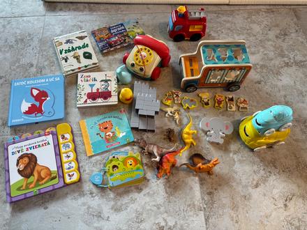 Hračky a knihy od 1-2 rokov, 