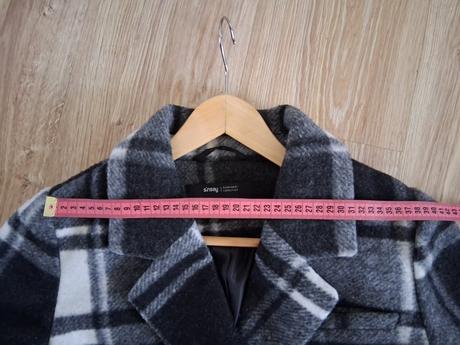 Kockovaný kabát, sinsay,s