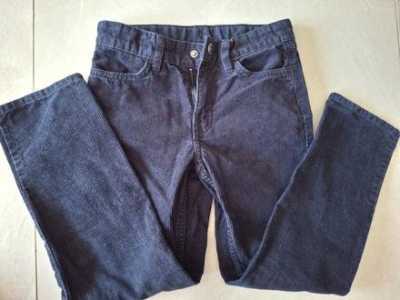 Tmavomodre mencestraky, h&m,128