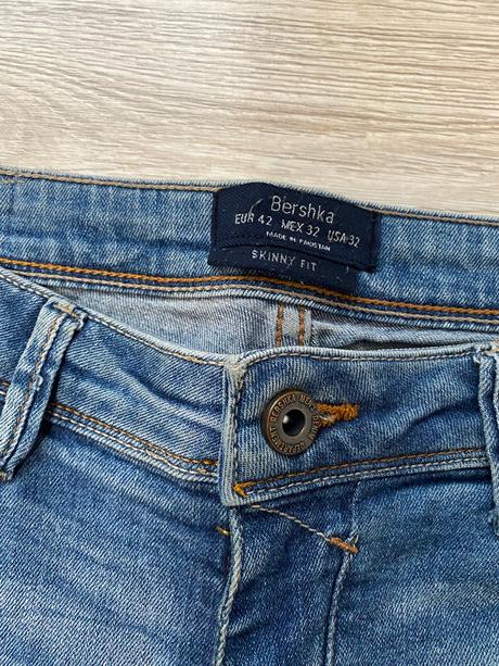 Pánske skinny rifle, bershka,32