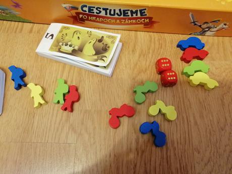 Spoločenská hra cestujeme po hradoch a zámkoch, 