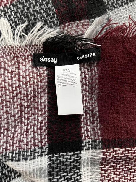 Veľký šál alebo prehoz, sinsay