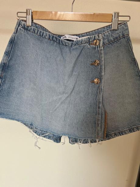 Zara rifľový skort, zara,m