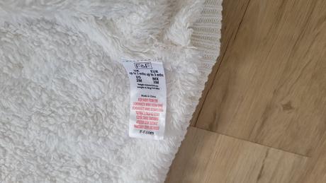 Teplý svetrík na zapínanie pre bábätká 0-3m, f&f,56