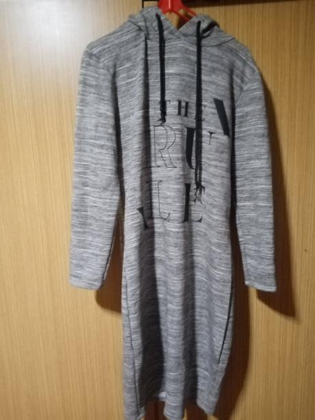 Mikinove šaty, fishbone,m