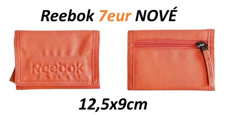 Zimná bunda, ľadvinka, taška na plece, peňaženka, reebok,l