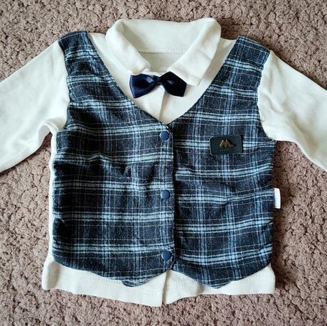 Elegantné tričko s vestičkou, 68