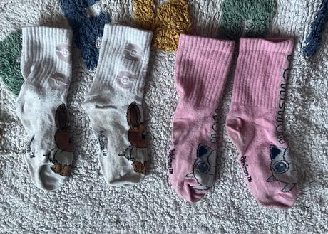 Balík 5 vecí, legíny lily grey 110, 3x ponožky, 110