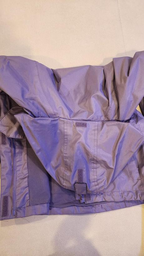 Bunda treková ľahká nepremokavá 9/10 rokov trespas, 134